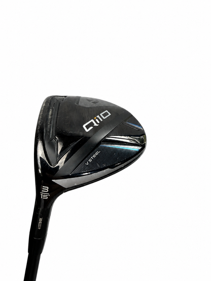 TaylorMade Qi10 3-Wood 15° HZRDUS Smoke Red RDX 75g Stiff Left-Handed
