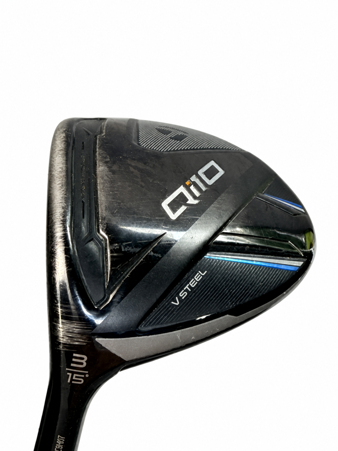 TaylorMade Qi10 3-Wood 15° EvenFlow Riptide 60g Stiff Left-Handed