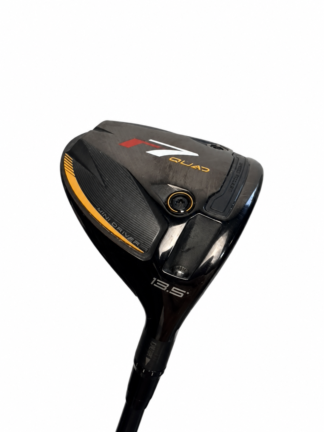TaylorMade r7 Quad Mini Driver 13.5° UST Mamiya LIN-Q 6X X-Stiff RH Used