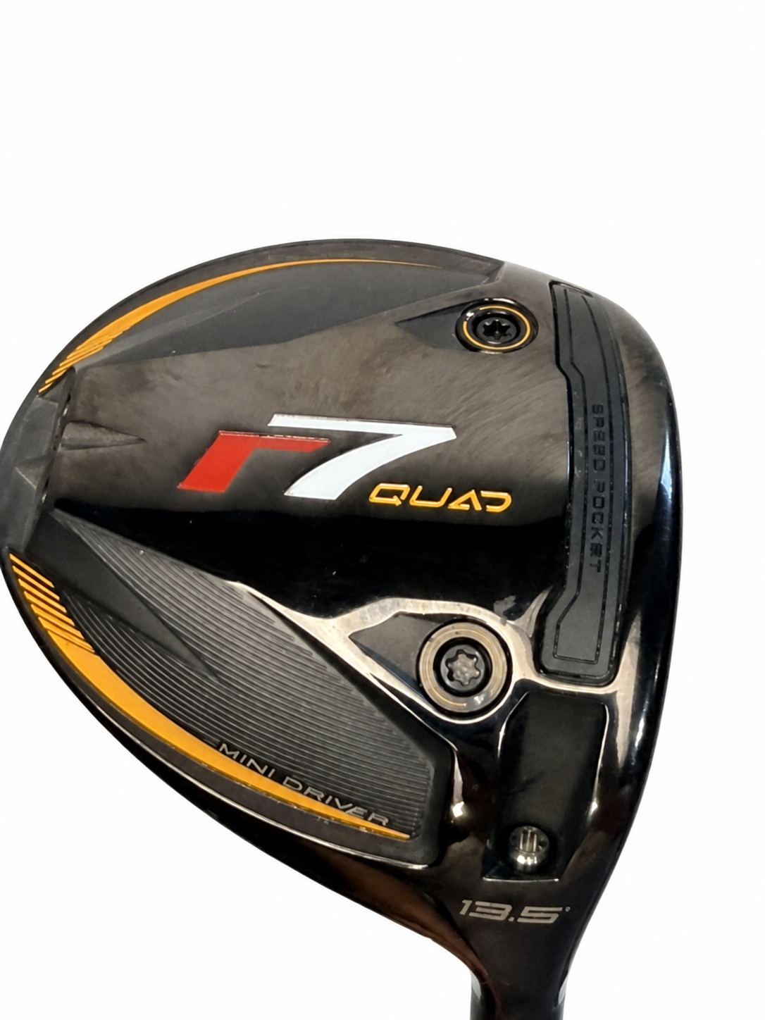 TaylorMade r7 Quad Mini Driver 13.5° UST Mamiya LIN-Q 6X X-Stiff RH Used