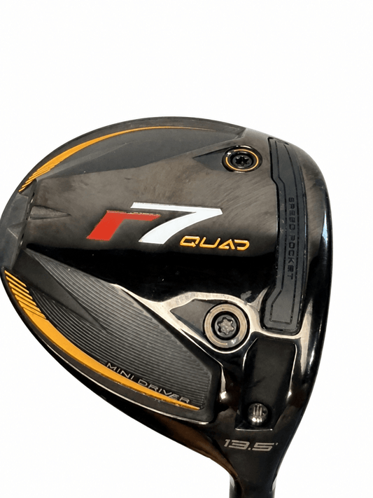 TaylorMade r7 Quad Mini Driver 13.5° UST Mamiya LIN-Q 6X X-Stiff RH Used