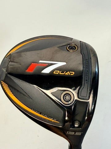 TaylorMade r7 Quad Mini Driver 13.5° UST Mamiya LIN-Q 6X X-Stiff RH Used