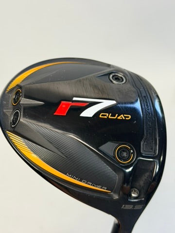 TaylorMade r7 Quad Mini Driver 13.5° Ventus FW 5-R Regular RH Used