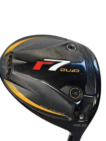 TaylorMade r7 Quad Mini Driver 13.5° Ventus FW 5-R Regular RH Used