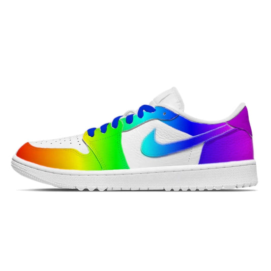 rainbow-jordan-1-golf-shoes-sneakers-152 - GOLF LEAGUE