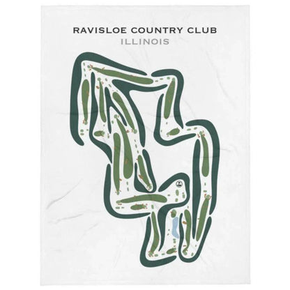 Ravisloe Country Club, Illinois - Printed Golf Courses