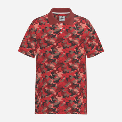 Red-Alert Performance Golf Polo