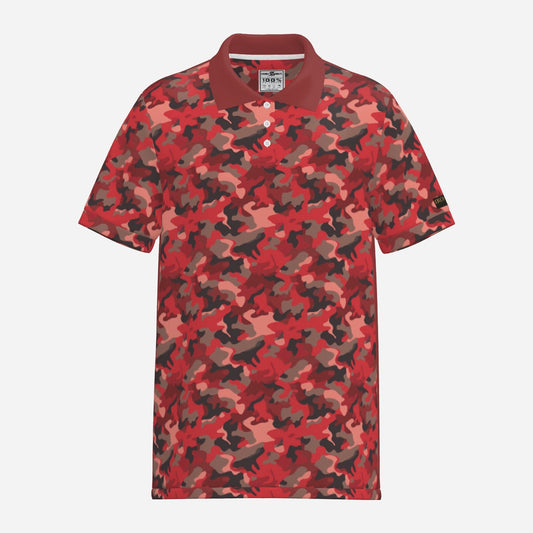Red-Alert Performance Golf Polo