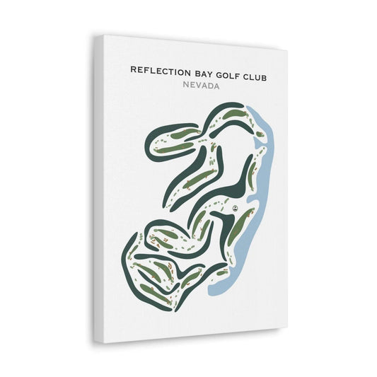 Reflection Bay Golf Club, Nevada - Printed Golf Courses