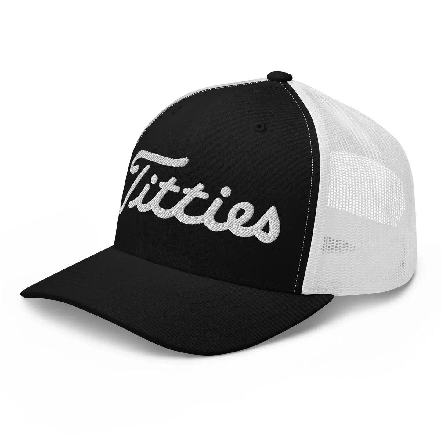 retro-trucker-hat-black-white-left-front-66951d2e76cfe - GOLF LEAGUE