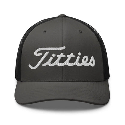 retro-trucker-hat-charcoal-black-front-6693a8a13a887 - GOLF LEAGUE