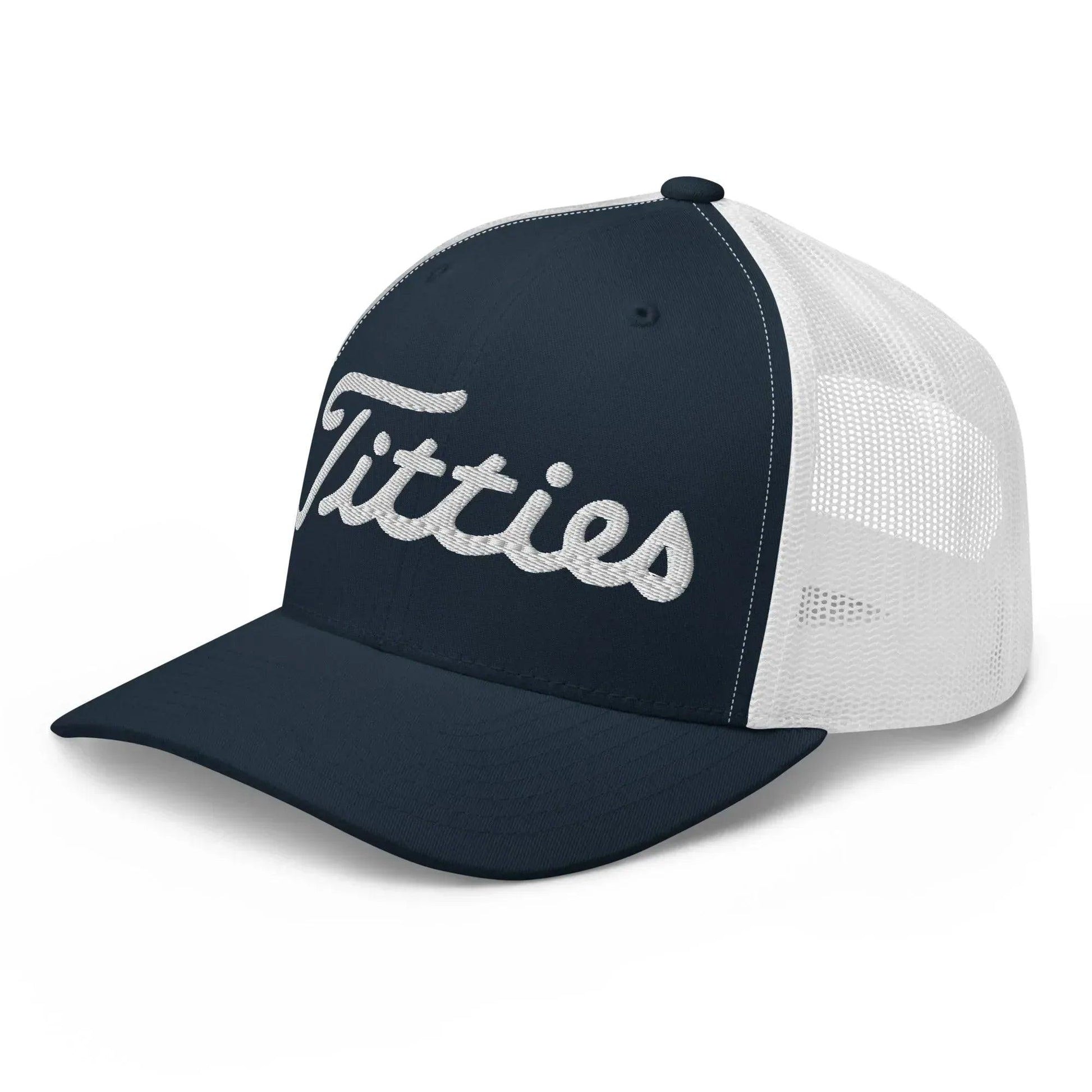 retro-trucker-hat-navy-white-left-front-6693a8a13a5d2 - GOLF LEAGUE