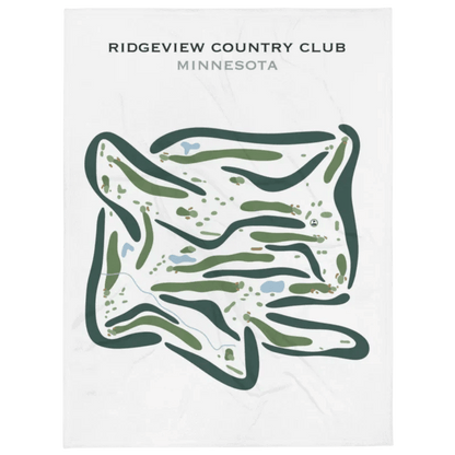 Ridgeview Country Club, Minnesota - Printed Golf Courses