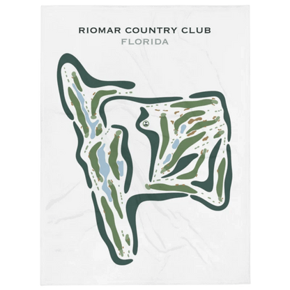 Riomar Country Club, Florida - Printed Golf Courses