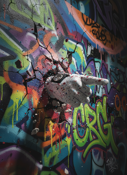 Splatter CRG Golf Glove – Limited Drop| Premium Leather