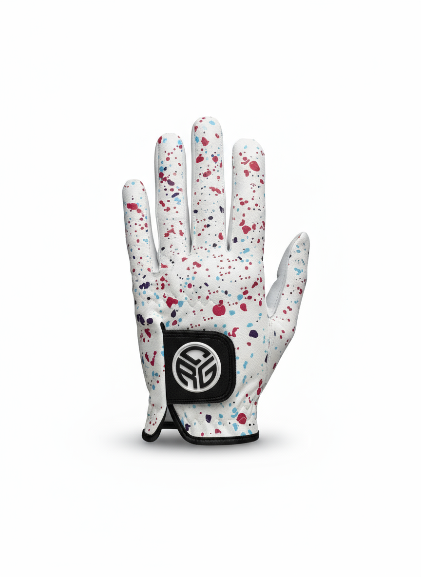 Splatter CRG Golf Glove – Limited Drop| Premium Leather