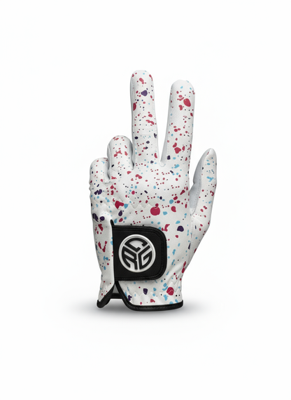 Splatter CRG Golf Glove – Limited Drop| Premium Leather