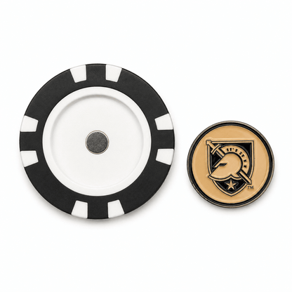 Officially Licensed Military Academy Black Knights Poker Chip Ball Marker