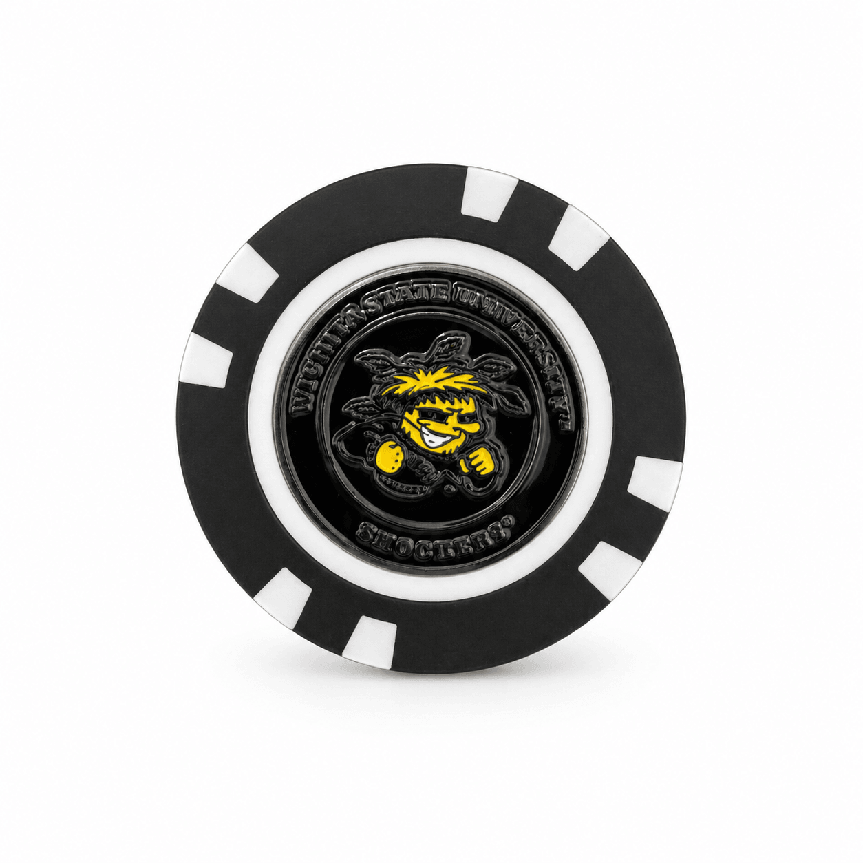 Officially Licensed Wichita State Shockers Poker Chip Ball Marker