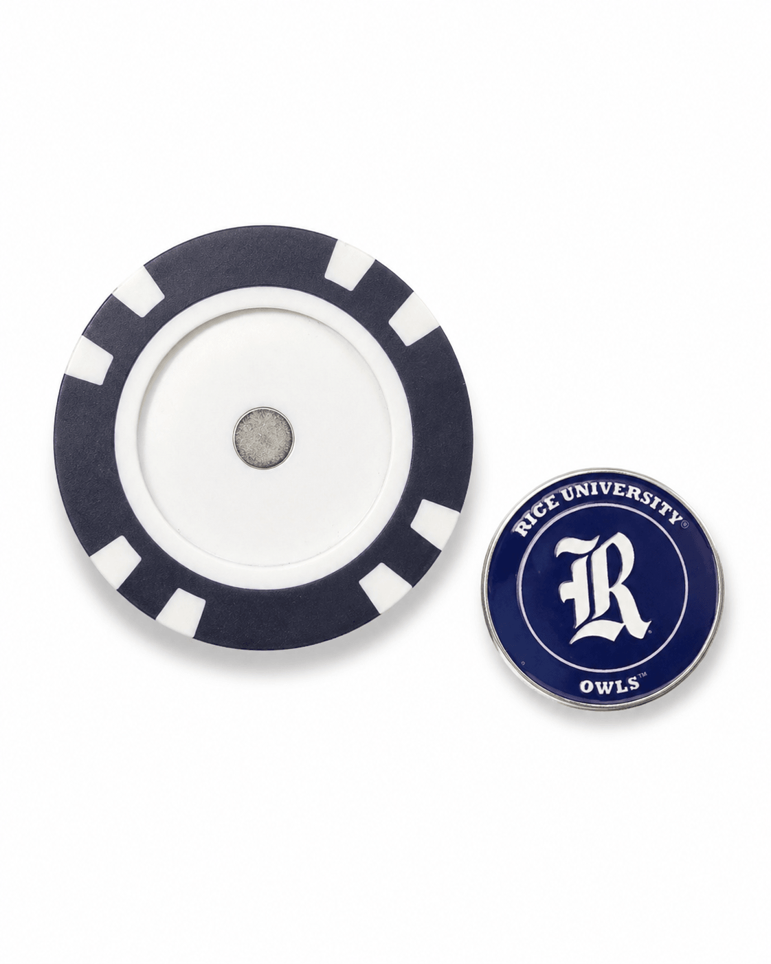 Officially Licensed Rice Owls Poker Chip Ball Marker