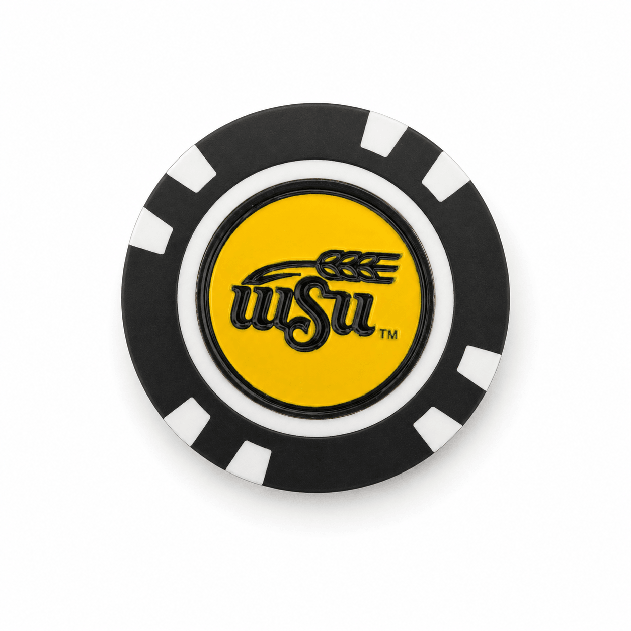 Officially Licensed Wichita State Shockers Poker Chip Ball Marker