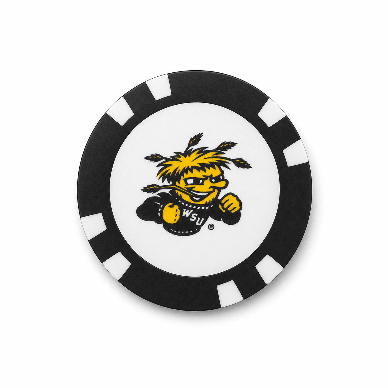 Officially Licensed Wichita State Shockers Poker Chip Ball Marker