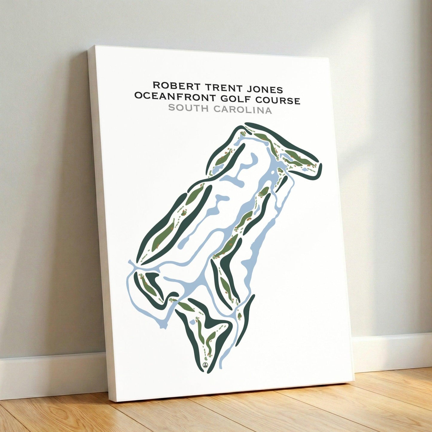 Robert Trent Jones Oceanfront Golf Course, South Carolina - Printed Golf Courses