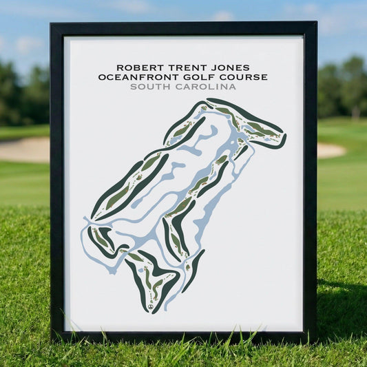 Robert Trent Jones Oceanfront Golf Course, South Carolina - Printed Golf Courses