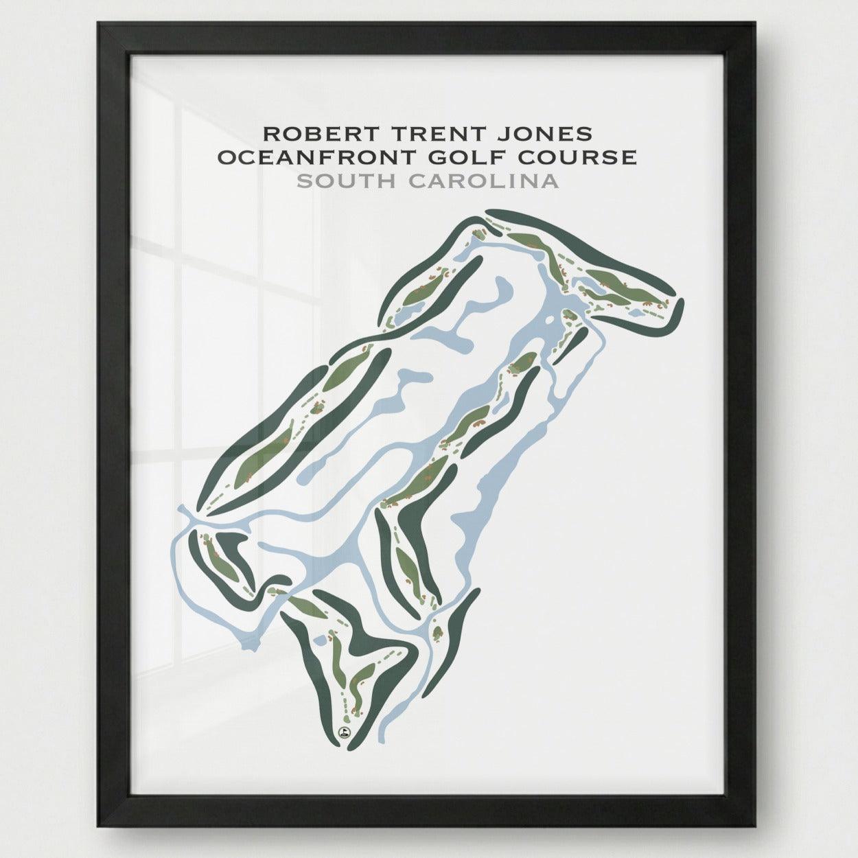 Robert Trent Jones Oceanfront Golf Course, South Carolina - Printed Golf Courses