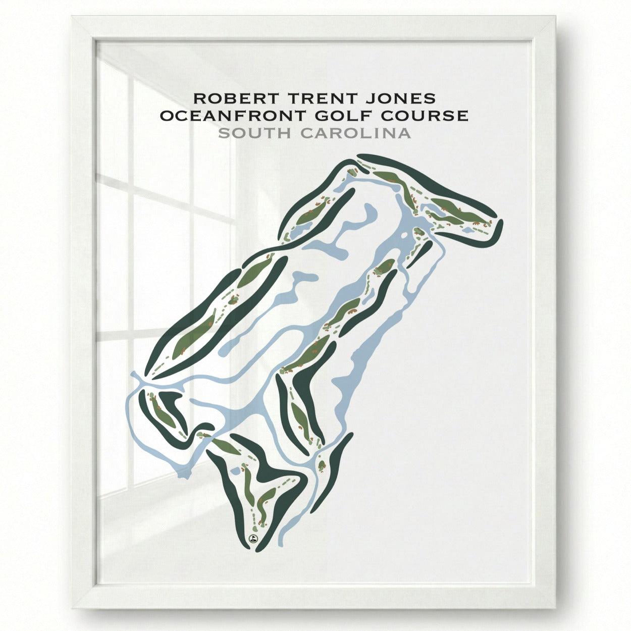 Robert Trent Jones Oceanfront Golf Course, South Carolina - Printed Golf Courses