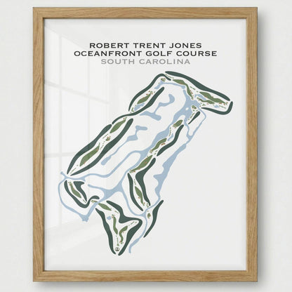 Robert Trent Jones Oceanfront Golf Course, South Carolina - Printed Golf Courses