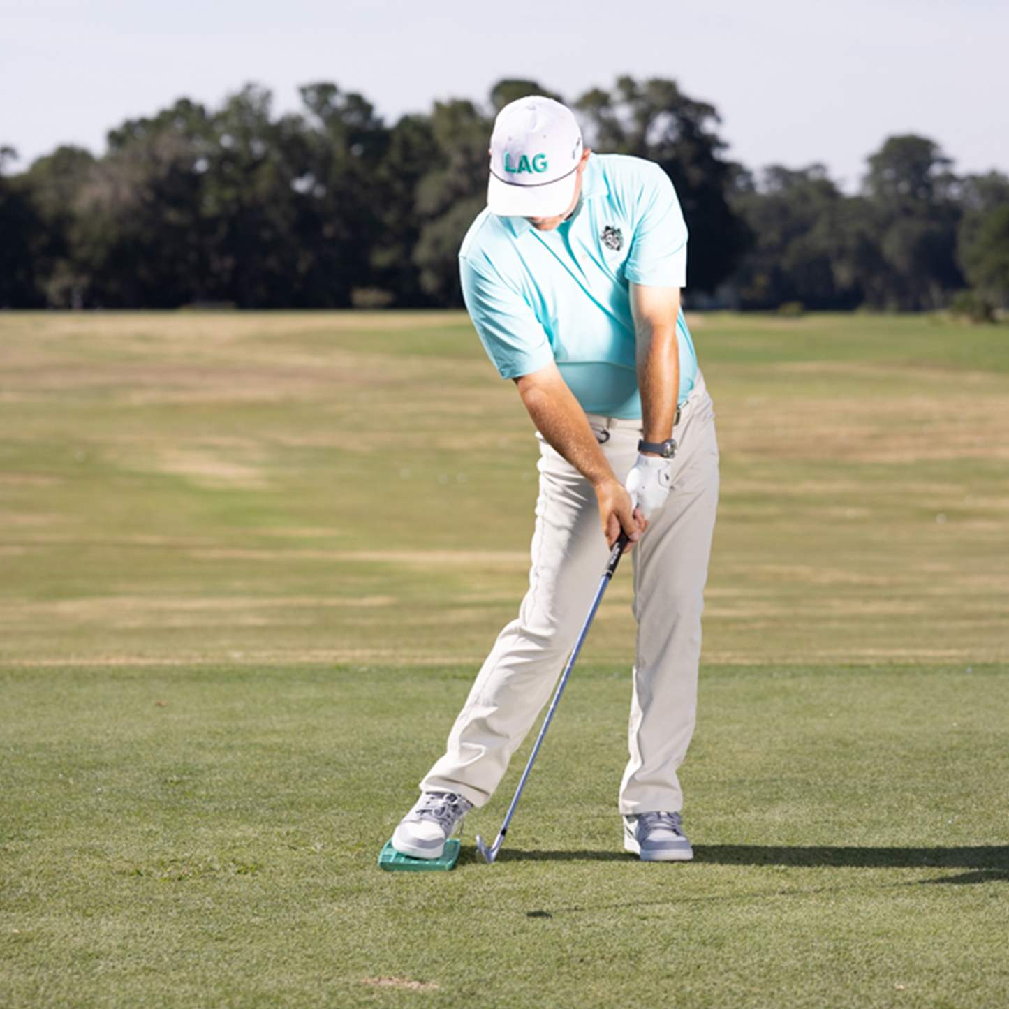 The RockShot™ Pressure Plate Golf Training Aid - Improve Balance and Weight Shift