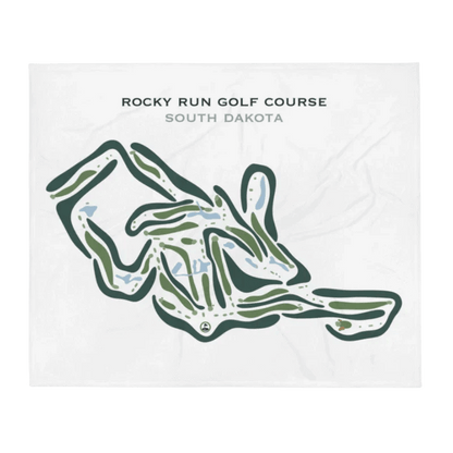 Rocky Run Golf Course, South Dakota - Printed Golf Courses
