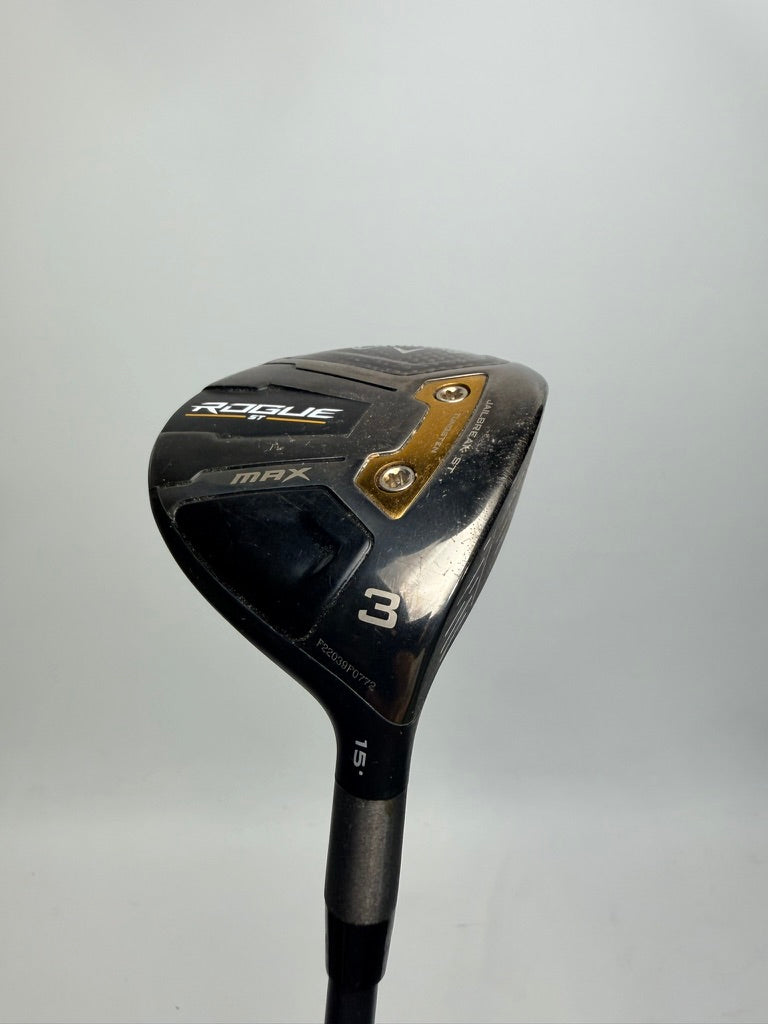 Callaway Rogue ST MAX 3 Wood 15° AutoFlex SF505 Graphite RH Used
