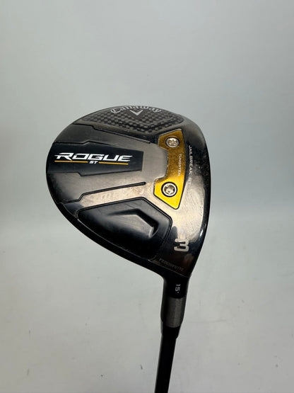 Callaway Rogue ST MAX 3 Wood 15° AutoFlex SF505 Graphite RH Used