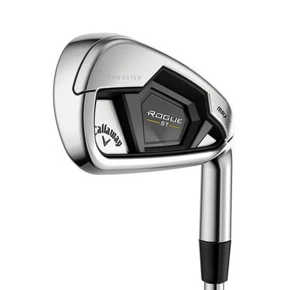 NEW Callaway Rogue ST Max OS Lite Irons LH 6-PW AW GW Graphite Regular