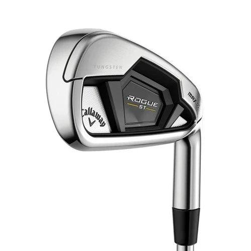 NEW Callaway Rogue ST Max OS Lite Irons LH 6-PW AW GW Graphite Regular