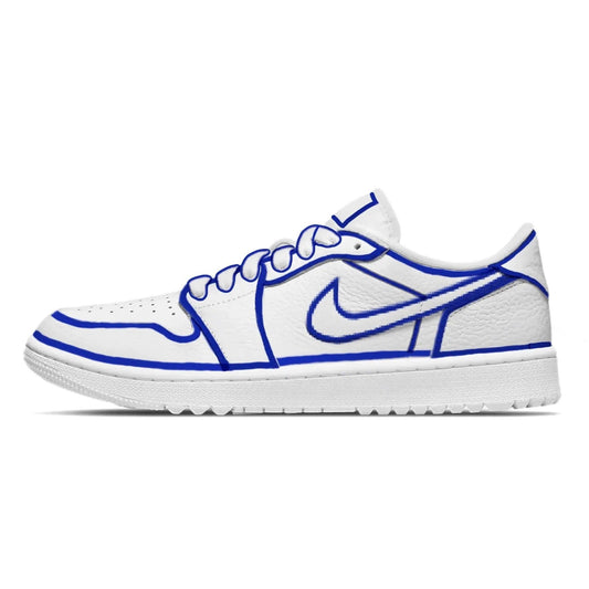 royal-blue-lines-jordan-1-golf-shoes-sneakers-719 - GOLF LEAGUE
