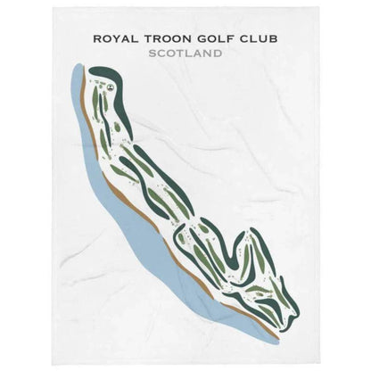 Royal Troon Golf Club, Scotland - Printed Golf Courses