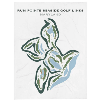 Rum Pointe Seaside Golf Links, Maryland - Printed Golf Courses