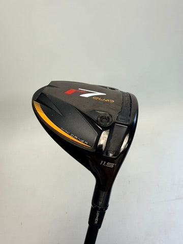 TaylorMade r7 Quad Mini Driver 11.5° Aldila Rogue 70S Stiff RH Used