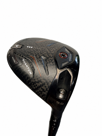 Callaway Quantum Triple Diamond Max Driver 9° Ventus 6-S Stiff RH Used