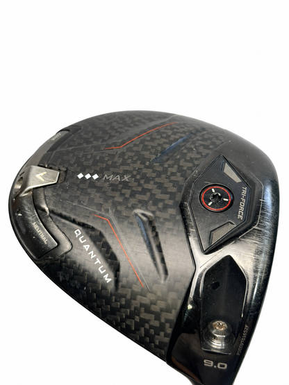 Callaway Quantum Triple Diamond Max 9° Ventus 6-X RH Used Wrap Grip