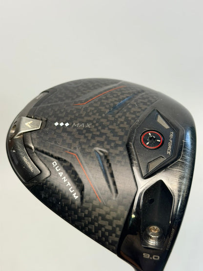 Callaway Quantum Triple Diamond Max 9° Ventus 6-X RH Used Wrap Grip