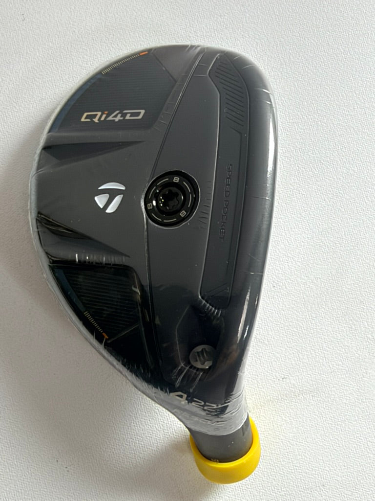TaylorMade Qi4D Rescue 4 Hybrid Head Only 22° RH New