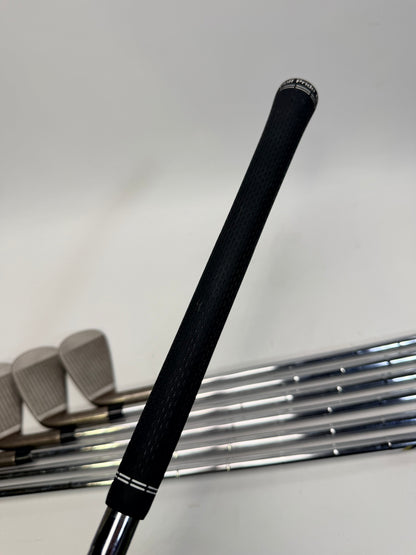 Callaway Apex TCB 2024 Raw Irons 4-10 PW RH DG Tour Issue X100 X-Stiff