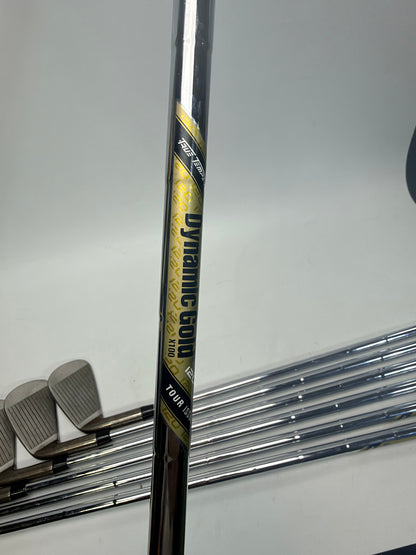 Callaway Apex TCB 2024 Raw Irons 4-10 PW RH DG Tour Issue X100 X-Stiff