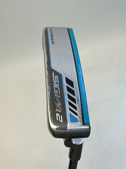 PING Sigma 2 Anser Platinum Putter RH Approx 34in PP60 Worn Grip Used