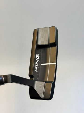 PING PLD Milled Anser 2D Putter RH Approx 35in Graphite Winn Jumbo Lite Used