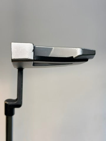 PXG Battle Ready Blackjack Platinum Plumbers Neck Putter RH Approx 34in Used